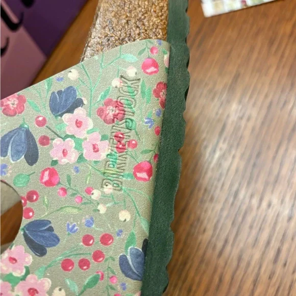 Birkenstock Floral Multi-Color Sandals - Picture 4 of 7